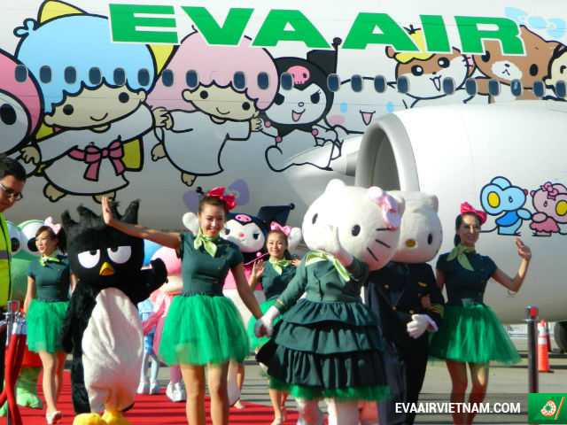 Mua vé máy bay EVA Air đi Đài Loan