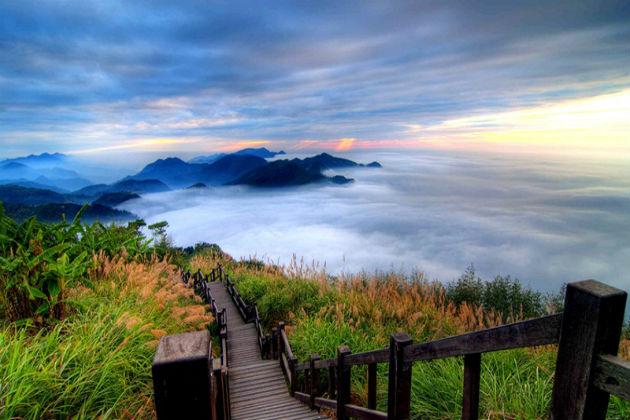 Ngẩn ngơ trước những ngọn núi hùng vỹ ở Đài Loan