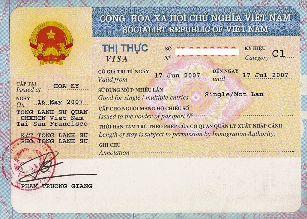 Điều kiện để được xin visa cho người nước ngoài vào Việt Nam