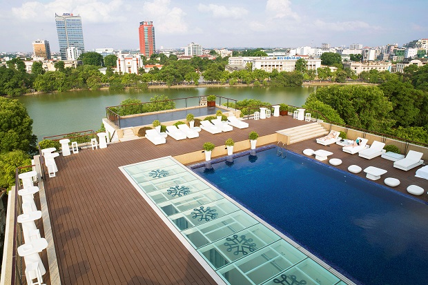 Khách sạn Hà Nội 5 sao có hồ bơi đẹp